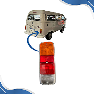 Lanterna Traseira Kombi Clipper (1974/2014) - Original ARTEB