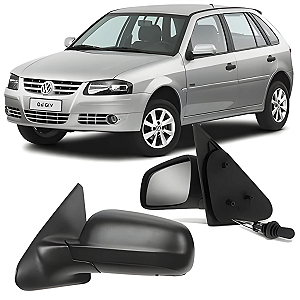 Retrovisor Gol GIII/GIV Manual Cabeça Pequena 4P 1999/2008 FICOSA