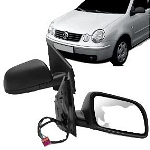 Retrovisor Externo Polo Elétrico com Pisca 2011/2015 FICOSA