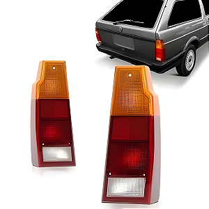 Lanterna Traseira Parati/Saveiro Tricolor (1983 1984 1985 1986 1987 1988 1989 1990 1991 1992 1993 1994 1995 1996) - COFRAN