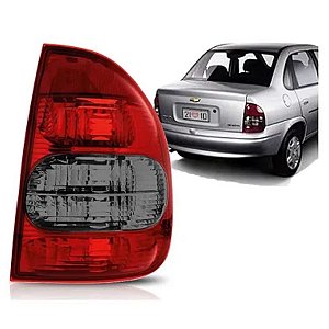 Lanterna Traseira Corsa Sedan Bicolor Ré Fumê 2000/2010 RENOV