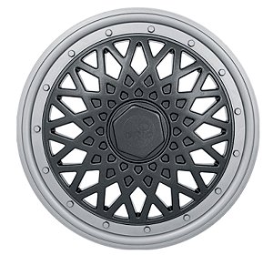 Calota Universal GSS Aro 13 (Grafite/Prata) - GRID 600AR