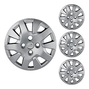 Jogo de Calota Ka Hatch/Sedan Aro 14 2019/2020 GRID 343CB