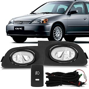 Kit Farol Auxiliar Civic (2001/2003) - DEPO
