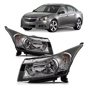Farol Cruze Cromado (2011 2012 2013 2014 2015) - AUTOMOTIVE