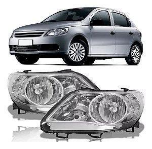 Farol Gol GV Duplo Cromado (2008/2012) - AUTOMOTIVE