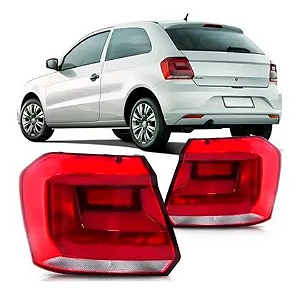 Lanterna Traseira Gol GVII Cristal Borda Vermelha (2017/2025) - AUTOMOTIVE