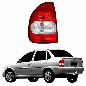 Lanterna Traseira Corsa Sedan Cristal (2000/2010) - HT