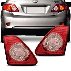Lanterna Traseira Corolla Ré Rosa Tampa (2009/2011) - DEPO