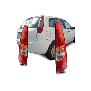 Lanterna Traseira Fiesta Hatch Bicolor (2003/2006) - DEPO