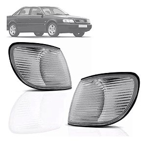 Lanterna Dianteira Audi A6 (1995/1996) Cristal - DEPO