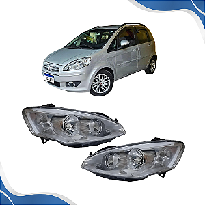Farol Idea Cromado (2010 2011 2012 2013) - MG