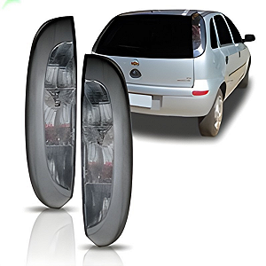 Lanterna Traseira Corsa Hatch Fume (2008/2011) - MG