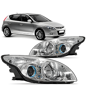 Farol I30 Cromado (2008/2011) - TYC