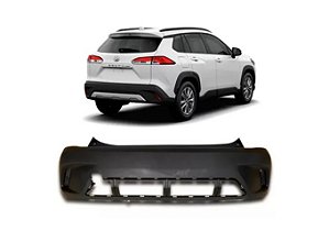 Parachoque Traseiro Corolla Cross 2021 2022 2023 2024 Sem Furo de Sensor - IMPORTADO