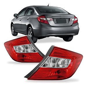 Lanterna Traseira Civic 2012 2013 2014 2015 2016 Canto - Importado MG