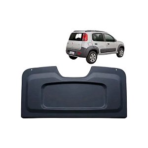 Tampão do Bagagito cinza Sem Carpete Uno Vivace cinza 2011 2012 2013 2014 - Plastiron