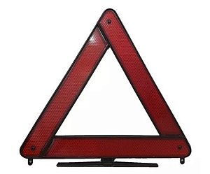 Triangulo De Segurança Com Base Plástica