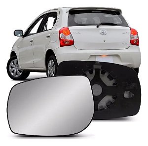 Lente Retrovisor C/base Etios 2012 2013 - METAGAL