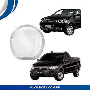 Lente Farol Milha Auxiliar Palio/Strada 2001 2002 2003 2004 2005 2006 2007 2008 2009 2010 2011 - LIDER