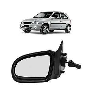Retrovisor Manual Lado Motorista Corsa 1994-2001