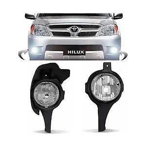 Farol Auxiliar Hilux Com Suporte 2005 2006 2007 2008 - IMPORTADO