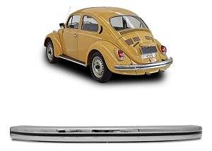 Lamina Traseira Cromada Parachoque Fusca 1977 1978 1979 1980 1981 1982 1983 1984 1985 1986 - BELFEX