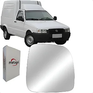 Lente Retrovisor Com Base Fiorino 2011 2012 2013 2014 - Original METAGAL