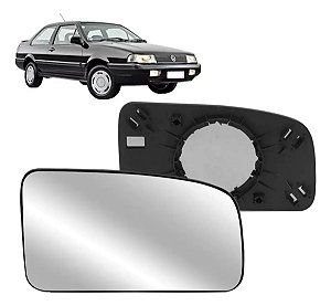 Lente Retrovisor CE C/Base Santana/Quantum 1992 1993 1994 1995 1996 1997 - METAGAL