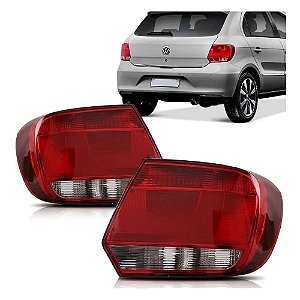 Lanterna Traseira Cristal Borda Escura Gol G6 2013 2014 2015 2016 - Original HELLA