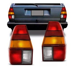 Lanterna Traseira Quantum Tricolor Com Friso 1985/1991 HT