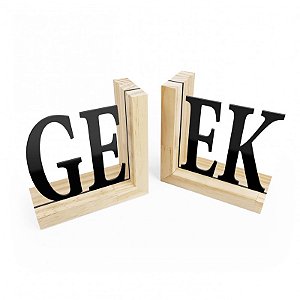 Suporte Aparador Porta Livros Madeira Geek
