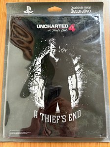 Quadro Metal Decorativo Uncharted 4 A Thief's End