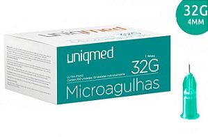 Microagulhas 32Gx4mm