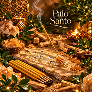 🔥 Incenso Triplo Artesanal de Palo Santo – Purificação, Clareza e Conexão Espiritual