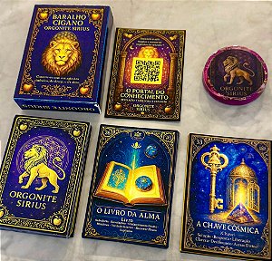 Baralho Cigano Orgonite Sirius –  Portal Pessoal de Conexão, Intuição e Respostas