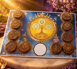 Mesa Orgônica Prosperidade Sirius - Tecnologia Espiritual que Desbloqueia o Fluxo da Prosperidade