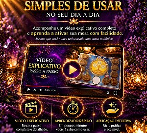 Mesa Orgônica Prosperidade Sirius - Tecnologia Espiritual que Desbloqueia o Fluxo da Prosperidade
