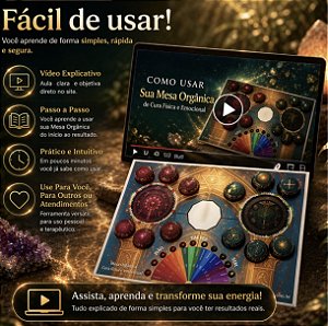 Mesa Radiônica Orgônica de Cura Física e Emocional