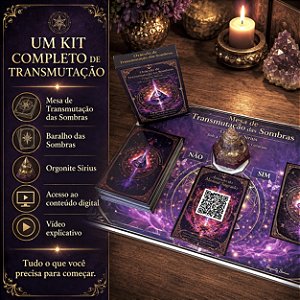 Mesa de Transmutação das Sombras Orgonite Sirius – Sob a Luz de Saint Germain