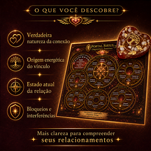 💞 Portal Sirius – Diagnóstico Amoroso - Muito Além dos Relacionamentos Amorosos Descubra a Verdade Energética por Trás das Suas Conexões