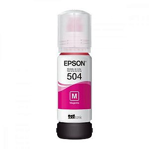 Refil de Tinta Epson T504 Magenta | L4150 L4160 L6191 L6161 L6171 L14150 | 127ml Original - T504320-AL