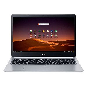 Notebook Acer i5 4GB SSD 256GB Linux - A515-54-54VN - NX.HQMAL.013