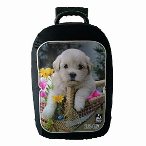 Capa para mala Star Bags Cachorro no cesto