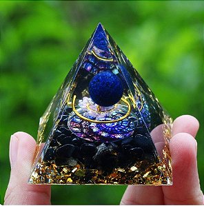 ORGONITE DE TUNIA UNIVERSO AZUL