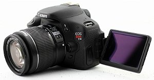 Canon T3i + Lente 35-55mm + acessórios originais