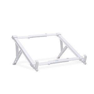 Suporte Ergonômico Dobrável para Notebook Reliza - Branco