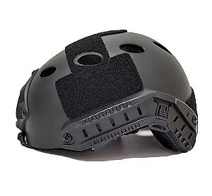 Capacete Tático Militar Ventilado com Trilhos FAST