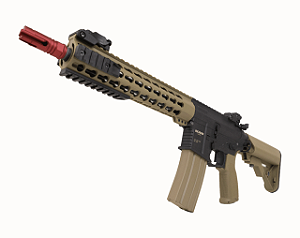 Rifle AEG M4 AR15 Neptune 10 Short TAN Keymod - ROSSI
