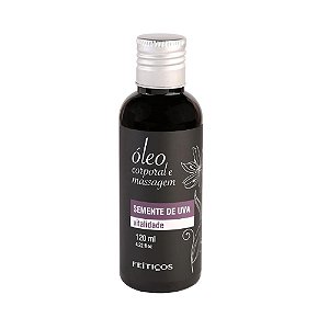 Óleo Corporal e Massagem Semente de Uva Vitalidade 120ml